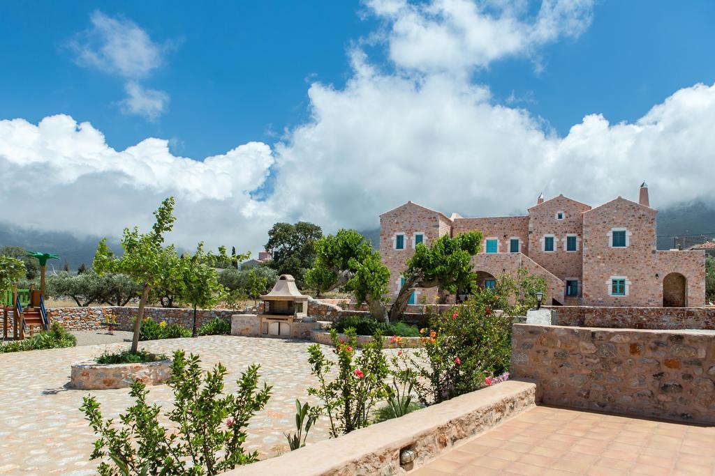 Aparthotel Pandora Pírgos Dhiroú Esterno foto